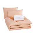 thumbnail image 7 of Mainstays 7 Piece Reversible Bed in a Bag Comforter Set with Sheets, Coral, Queen, 7 of 7