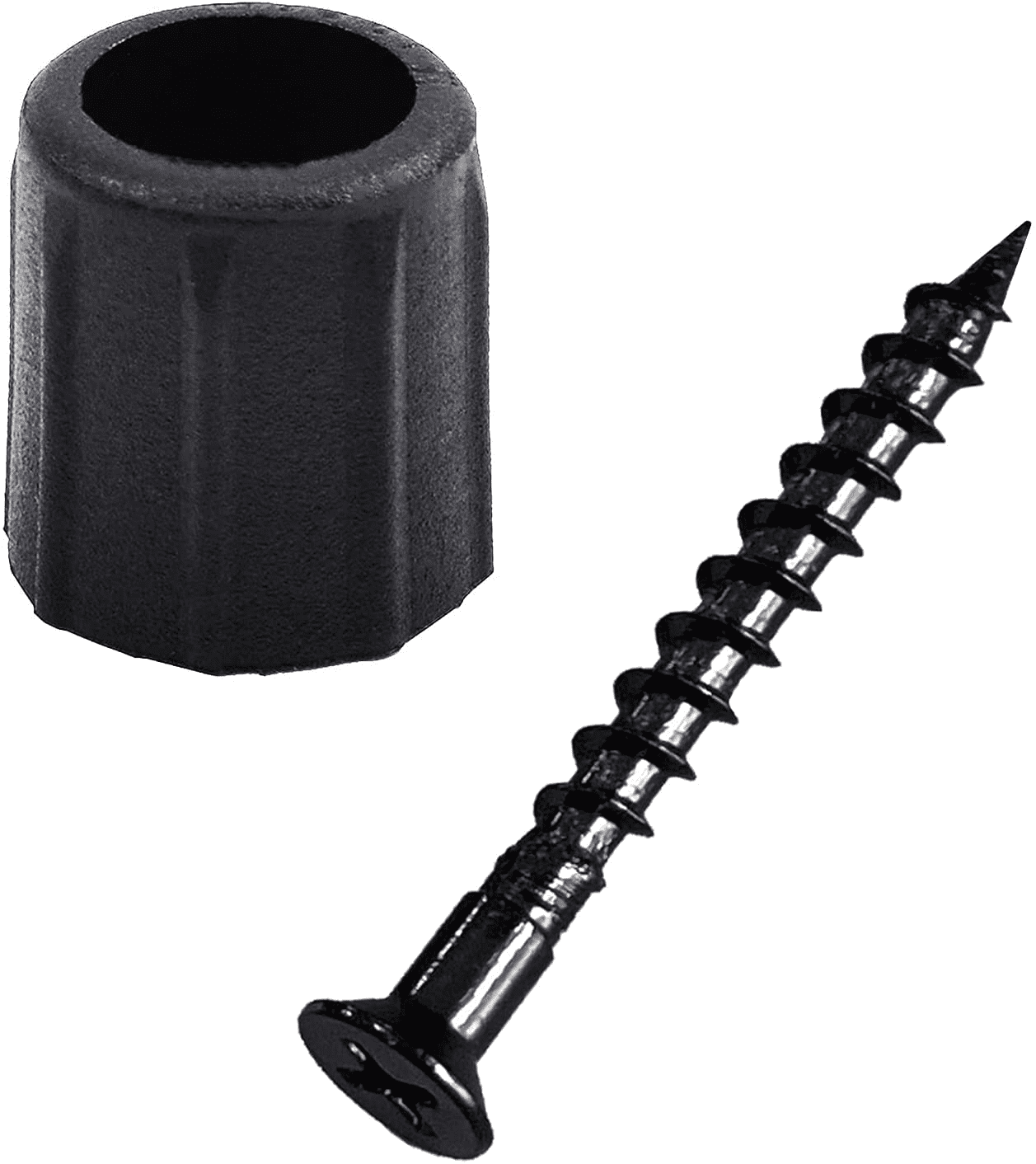 Myard Baluster Connectors with Screws for Deck Handrail Railing Fencing (Qty 100 for 50