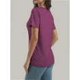 thumbnail image 6 of Women's Lightweight Soft T-Shirt - Crew Neck, Curved Hem, Comfortable & Lounge Top, Trendy Tee, 6 of 6