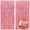 Rosegold, variant on KatchOn, Xtralarge White and Pink Streamers - 8x3.25 Feet, Pack of 3 | Pink and White Fringe Curtain Backdrop | Pink Fringe Backdrop, Wedding Shower Decorations for Party | Engagement Decorations