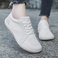 thumbnail image 5 of DLWKIPV Minimalist Barefoot-Style Sneakers - Breathable Knit Wide Toe Box Shoes for Daily Walking & Casual Wear (WHITE,7), 5 of 6