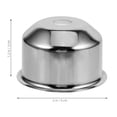 thumbnail image 4 of RUNROTOO Simple Design Lamp Finial Lighting Accessory Silver 1Set, 4 of 8
