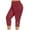 Watermelon Red, variant on Utoimkio Clearance Capri Yoga Leggings for Women Casual Summer Casual Stretch Straight Leg Workout Pants High Waisted Cropped Yoga Gym Pants for Women