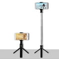 thumbnail image 2 of Mobile Phone Holder Stand Tripod Camera with Wireless Bluetooth wireless Bluetooth self-timer tripod Remote Rod Selfie Stick,Black, 2 of 8