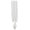 White_1, variant on French Sheer Lace Door Curtain, No-Tools Installation Light Filtering Polyester, Privacy Window Drapes for Home Decor