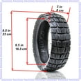 thumbnail image 5 of 8.5x3 Tire fit Duatron & cyberbot mini Electric Scooter, 5 of 6