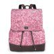 thumbnail image 1 of Disketp Pink Glitter Mochila de Cuero para Mujer, Bolso de Espalda Antirrobo con Estilo para Viaje, Trabajo y Uso Diario, 1 of 4