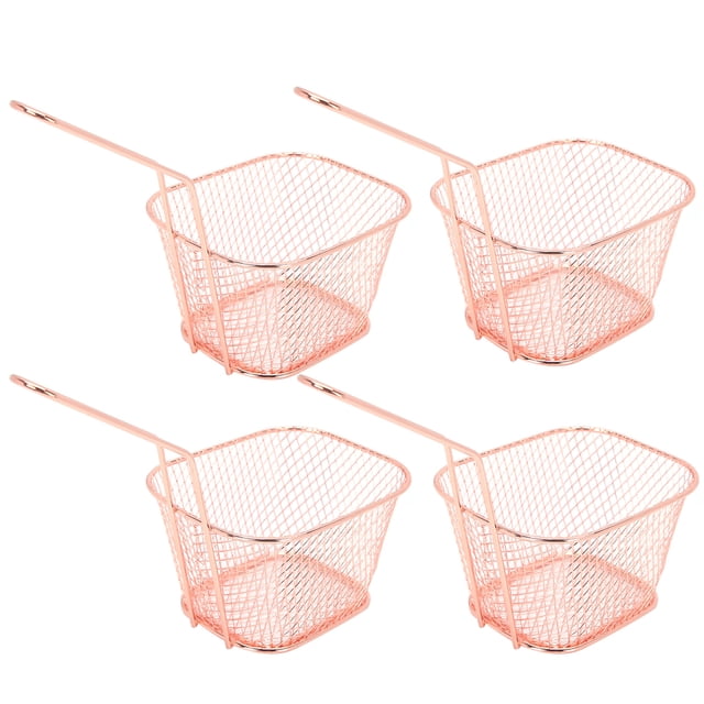 VGEBY Panier à Frites, Passoire de Cuisson Passoire à Frites, pour Chips, Frites, Crevettes, Quartiers Diverses Fonctions de Cuisson
