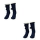 thumbnail image 3 of Calcetines tipo Pantufla Sonducket Antideslizantes Transpirables Forro Polar Mujer Textura Clásicos Vibrantes 2Conjunto Armada, 3 of 6