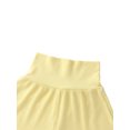 thumbnail image 3 of xiaxaixu Couleur Unie Manches Courtes Col Rond Pull + Pantalon Taille Haute, 3 of 6