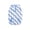 Blue Wavy, variant on Oodles Wavy Stripes Fall Sherpa Dog Jacket, Blue, Small