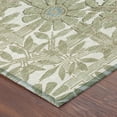 thumbnail image 3 of Addison Rugs Chantille Indoor/Outdoor Transitional Floral Celery Machine Washable Rectangle Rug, 10' x 14', 3 of 8