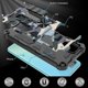 thumbnail image 5 of Funda protectora magnética de TPU + PC con soporte para Samsung Galaxy A52 4g/5g con armadura de camuflaje a prueba de golpes, 5 of 5