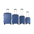 thumbnail image 3 of Set de 4 Maletas Rígidas de Viaje Travel Elite Azul G (25 kg) M (20 kg) C (10 kg) Carry On (8 kg), 3 of 7