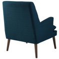 thumbnail image 4 of Modway Leisure Upholstered Lounge Chair in Azure, 4 of 5