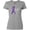 Athletic Heather, variant on Inktastic Testicular Cancer Awareness Faith over Fear Women's T-Shirt