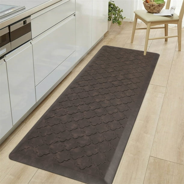 HEBE Anti Fatigue Kitchen Rugs Non Slip Waterproof Kitchen Mats 20" x