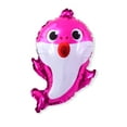 thumbnail image 6 of 5 PCS Shark Balloons Shark Party Helium Balloons with Birthday Banner, 6 of 7