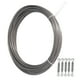 thumbnail image 1 of Kit para colgar luces de cadena, cable con gancho para colgar en exteriores, cable guía para luces de cadena, kit para colgar cables en exteriores, el mejor de su clase, 1 of 14