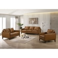 thumbnail image 5 of New Classic Furniture Caspar 3-Piece Leather Living Room Set in Caramel, 5 of 6