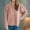 Pink, variant on Sweaters for Women Solid Crew Neck Cashmere Cardigans Casual Long Sleeve Loose Knit Sweater Coat Trendy Basic Buttons Coats Textured Knit Sweaters Long Sleeve Loose Outerwear Work Office Tee