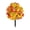 Style B, variant on Fall Pumpkin Artificial Flowers for Outdoors with Ground Stakes, 22 Lifelike Autumn Fake Plant for Garden,Halloween & Thanksgiving Decor, for Porch, Garden, Planters, Patio, Cemetery Decoration
