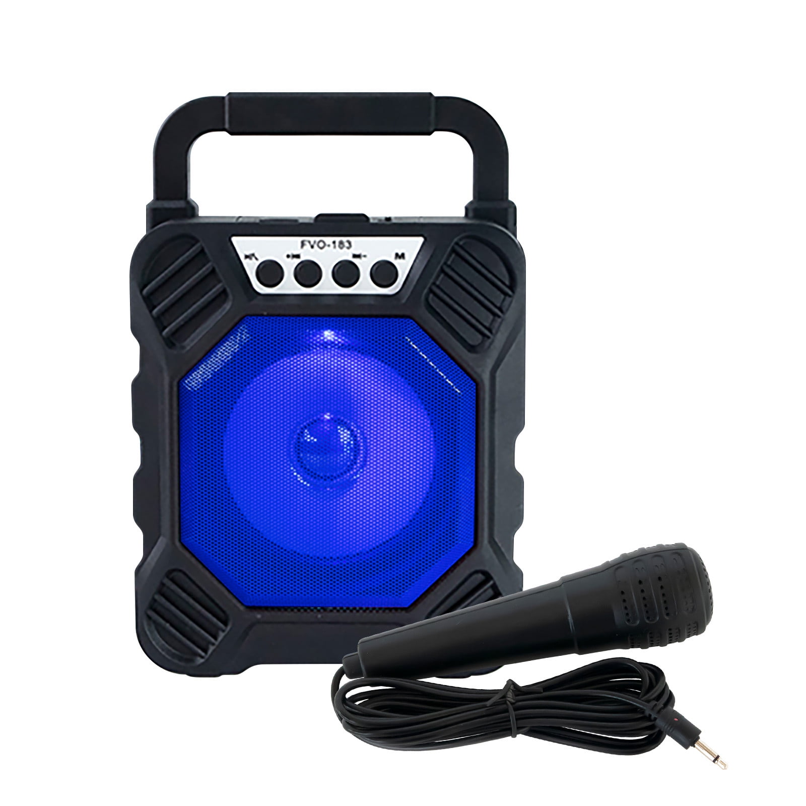 RKSTN New Bluetooth Speaker With Microphone Outdoor Bluetooth Subwoofer
