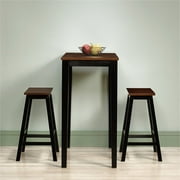 Pemberly Row 3 Piece Counter Height Pub Set in Cherry by Pemberly Row