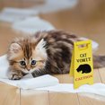 thumbnail image 3 of Vekome Cat Vomit Sign, Dog Vomit Sign, Cat Vomit Caution Sign, 4 " Funny Cat Sign Decor, Cats Live Here Novelty Desk Sign, Yard Warning Sign, 3 of 5