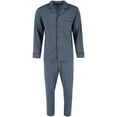 thumbnail image 1 of Hanes Men's Two Piece Sleep Set, 2XL, Charcoal, 1 of 4