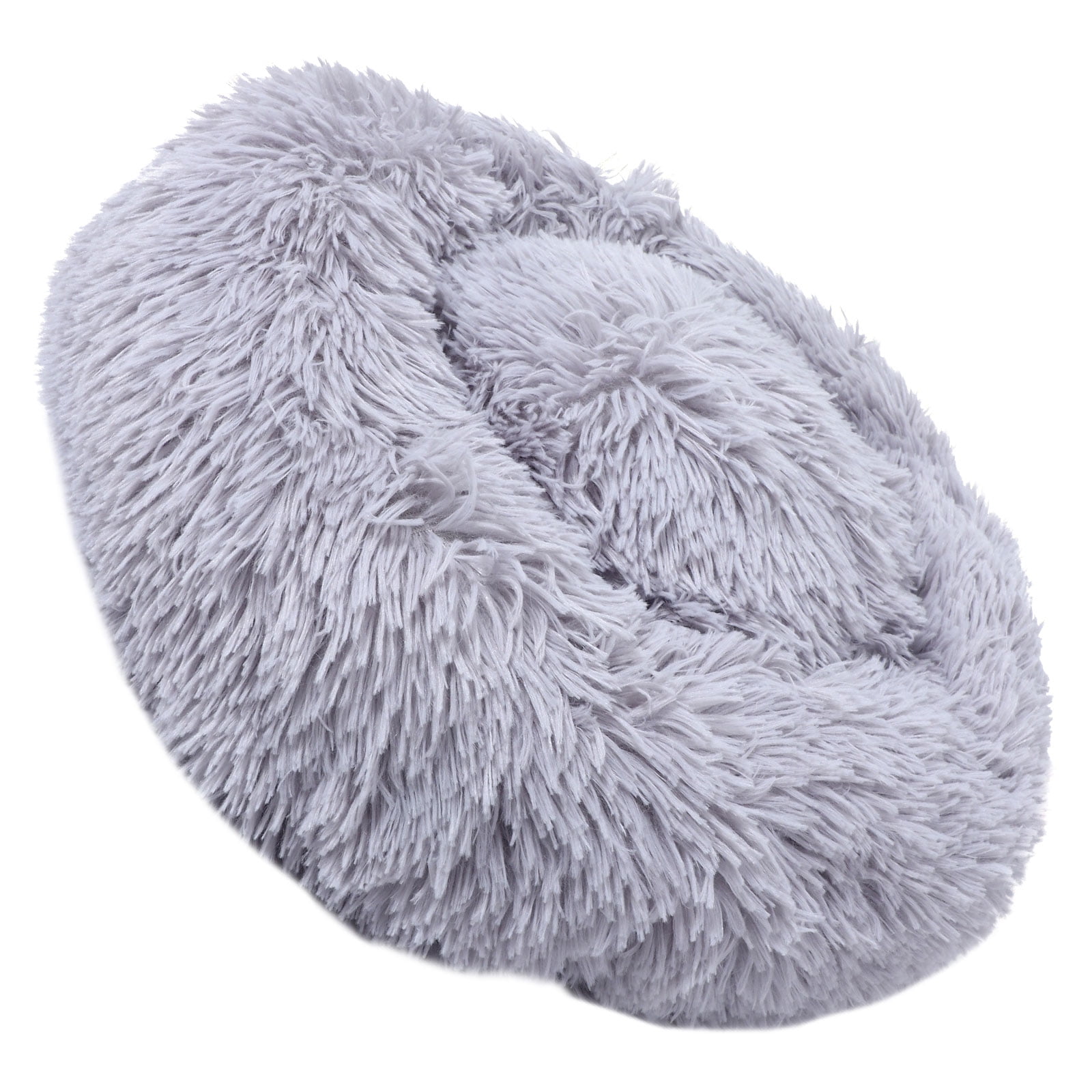 Amosfun Plush Grey Pet Bed Soft for Small Animals Cozy and Decorative Small Pet Sleeping Mat
