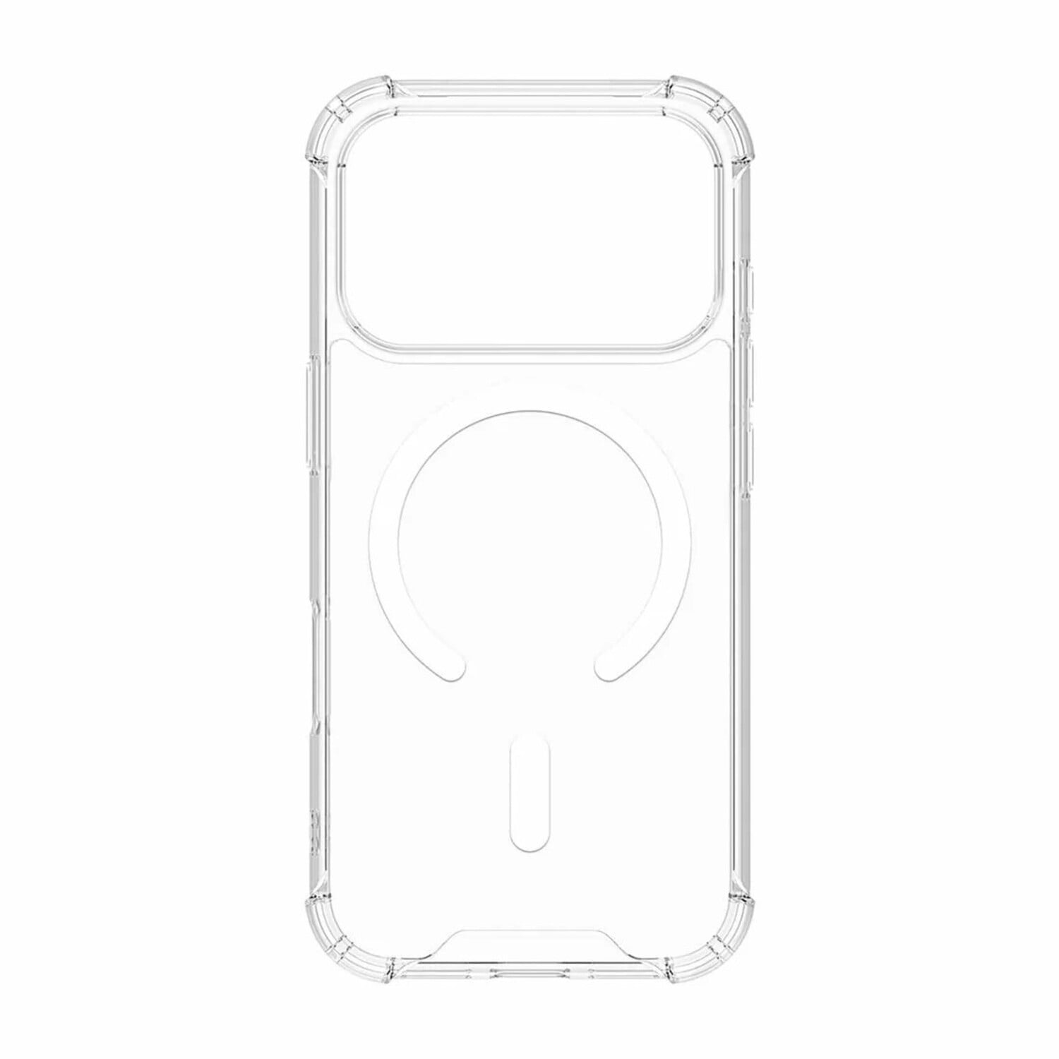 Blu Element Duo Protection Bundle - DropZone Rugged MagSafe Case Clear + Screen Protector for iPhone 17 Pro