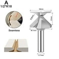 thumbnail image 4 of Arc Bending Integrated Forming Router Bits for Wood Wall Shank Cabinet Woodwork Available in R18 30 50 Sizes Suitable for Various Woodworking Projects, 4 of 8
