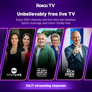 Hisense 65 Class 4K UHD LCD Roku Smart TV HDR R6 Series 65R6E4