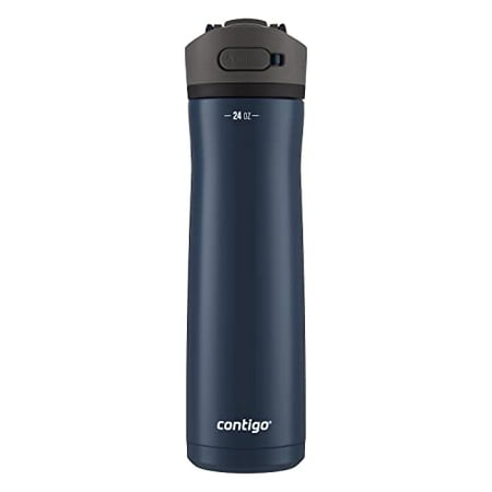

Contigo Ashland Chill 2.0 Water Bottle with AUTOSPOUT Lid | Stainless Steel Water Bottle 24 oz. Blueberry
