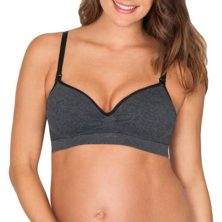 Maternity Seamless Nursing Bra with Removable Pads