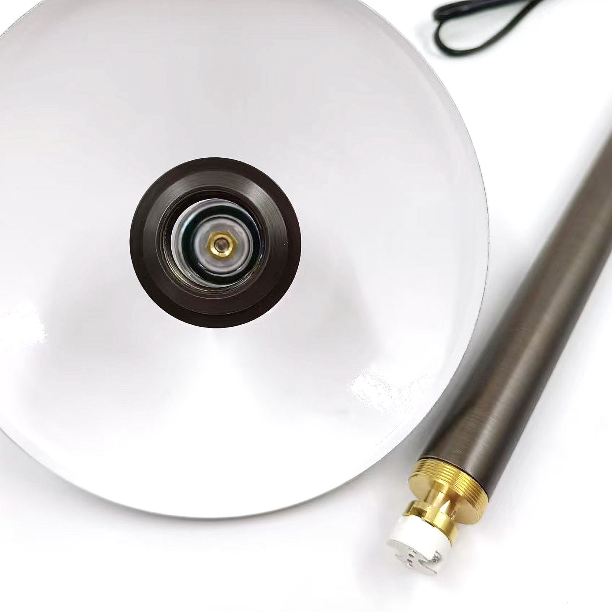 LNC 23.2"H LED Path Light, Antique Brass Finish, Outdoor Lighting for Walkways, Garden and Yard