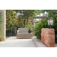 thumbnail image 2 of Z-Lite Talbot 3 Light 23" Clear Glass Steel Outdoor Mounted Lamp Pier in Black, 2 of 7