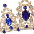 thumbnail image 2 of Tiaras de boda con diamantes de imitación, corona nupcial con diamantes de imitación, corona para mujer y niña, tiara para fiesta, 2 of 7