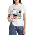 thumbnail image 2 of Magical 2026 Cartoon Graphic Shirt Family Matching Outfits Funny Summer Trip Tees Tops Family Vacation Matching Shirts White Women 2XL OdeJous, 2 of 7
