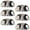 Multicolored 1, variant on PhooArto 6 Pcs Cup Drawer Pulls, Wood Board Sunflower Cow Shell Shape Handles Cabinet Knobs for Dresser Cupboard Closet Wardrobe with Screws