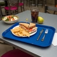 thumbnail image 5 of Carlisle CT141814 Café Standard Cafeteria / Fast Food Tray, 14" x 18", Blue, 5 of 5