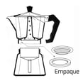 thumbnail image 2 of Empaque para Cafetera Italiana - 6 Tazas Prensado Francés Bialetti y Turmix, 2 of 2