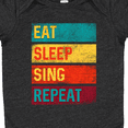 thumbnail image 4 of Inktastic Choir Music Eat Sleep Sing Repeat Boys or Girls Baby Bodysuit, 4 of 5