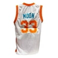 thumbnail image 6 of Jackie Moon #33 Flint Tropics White Basketball Jersey - Mens Large, 6 of 7