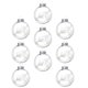 thumbnail image 4 of 9pcs transparente hueco pelota colgante decoración navideña eterna flor redonda bola, 4 of 7