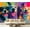 Color 2, variant on Wall Mural Peel and Stick Colorful Happy Dogs Vibrant Splatter Art Self-Adhesive Wallpaper Removable Wall Decal Wall Sticker Home Decor for Living Room Bedroom 69"x96"