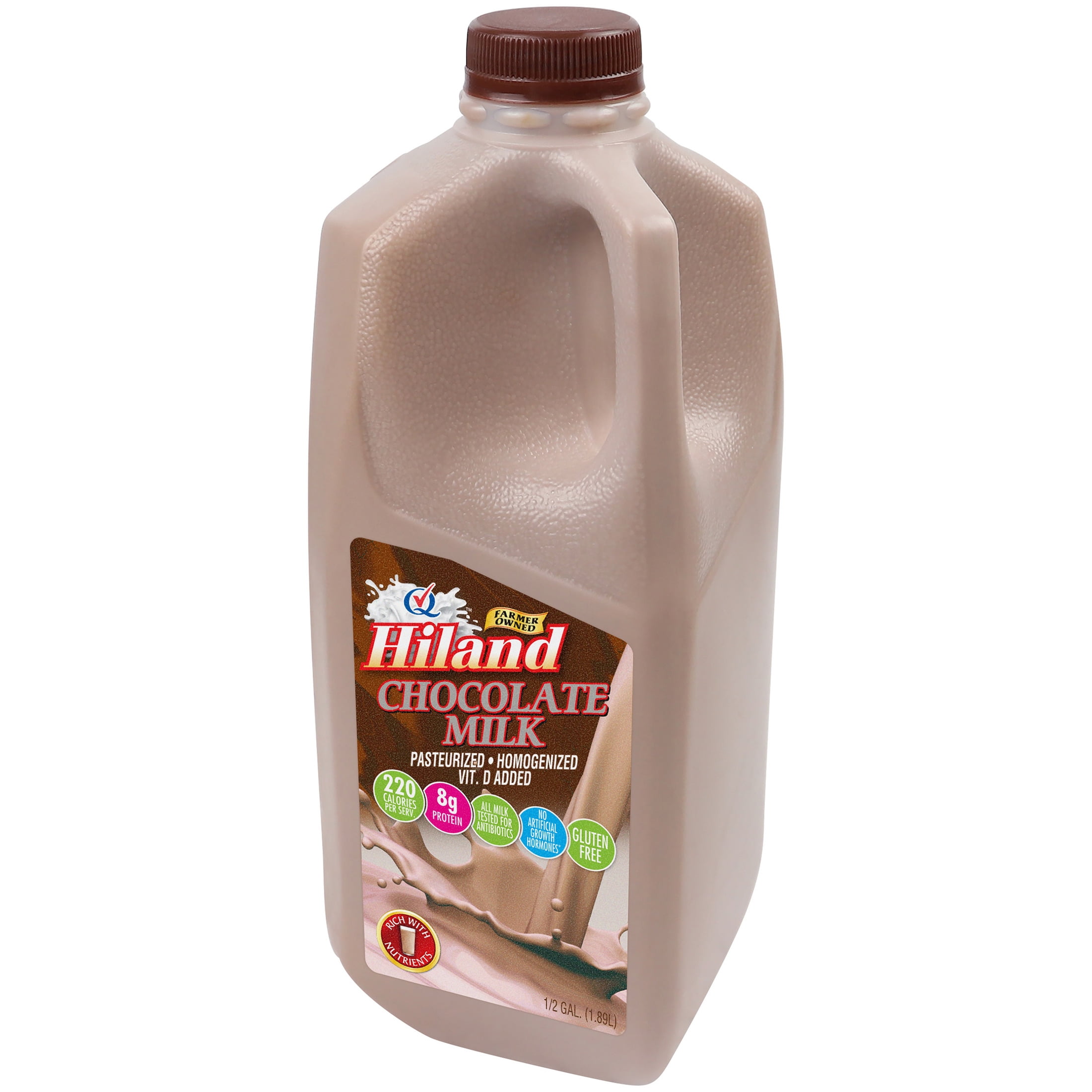 Hiland Premium Chocolate Milk, Half Gallon, 64 fl oz