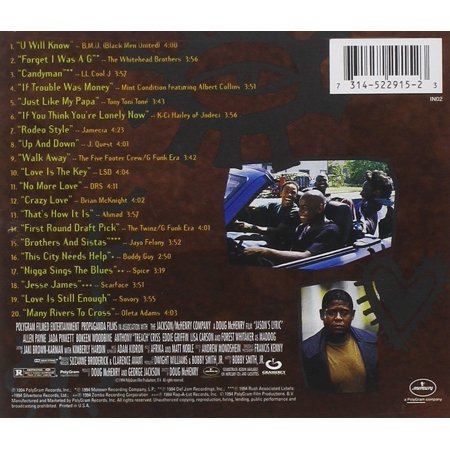 【輸入盤】Jason’s Lyric: The Original Motion Picture Soundtrack/Afrika(作曲),MattNoble(作曲)