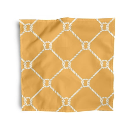 

Simply Daisy 18 x 18 Yellow Ahoy! Napkins Set of 4